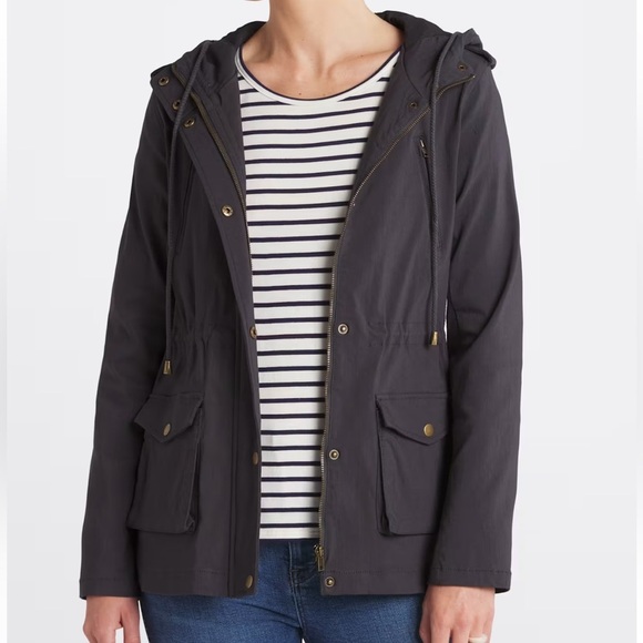 EDEN SOCIETY Holly Contrast Hood Cargo Jacket - Picture 3 of 12